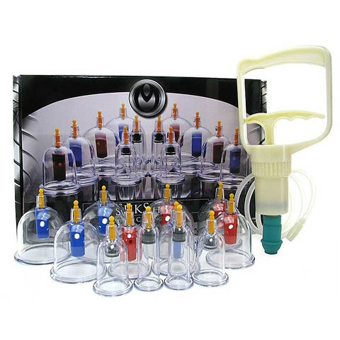 Sukshen 12 Piece Cupping System by XR Brands