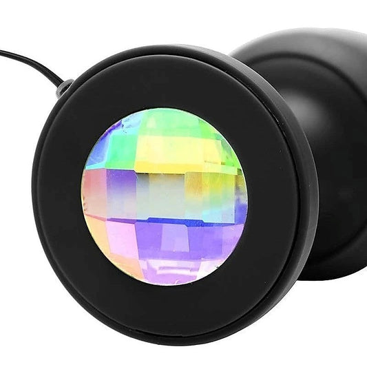 Paragon Gem Accented Vibrating Anal Plug by XR Brands