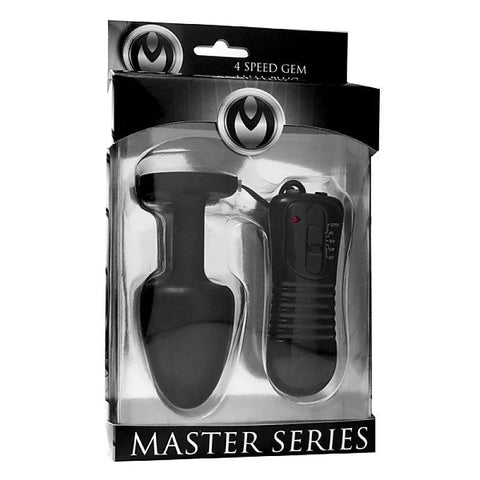 Paragon Gem Accented Vibrating Anal Plug by XR Brands