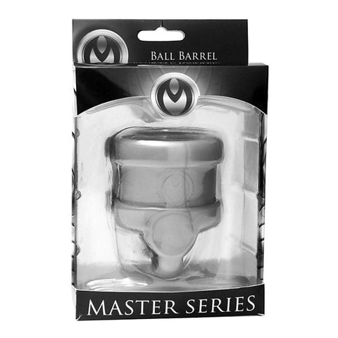 Ball Barrel Divided Scrotum Stretcher by XR Brands