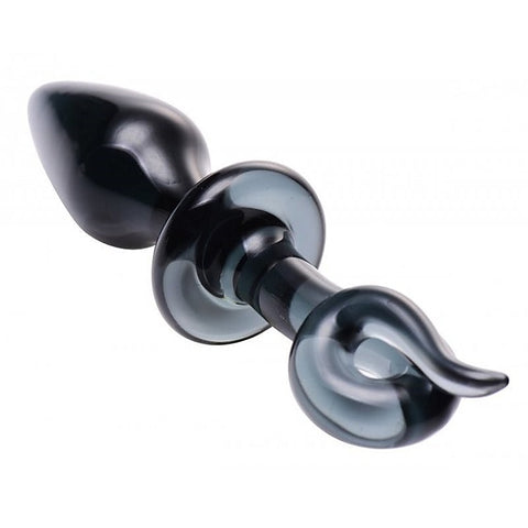 Swine Pig Tail Glass Anal Plug by XR Brands