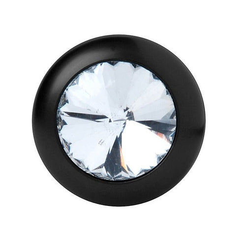 Spade Petite Jewel Aluminum Anal Plug by XR Brands
