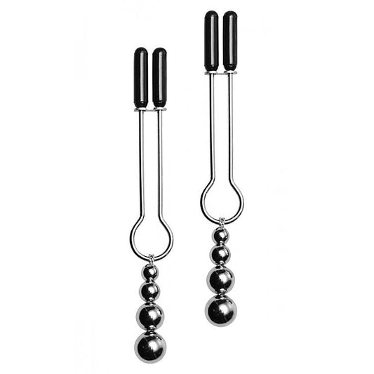 Adorn Triple Bead Nipple Clamp Set by XR Brands