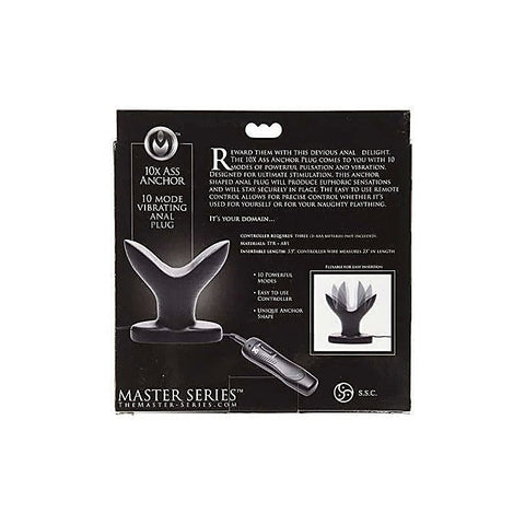 Ass Anchor Remote Control Vibrating Anal Plug by XR Brands