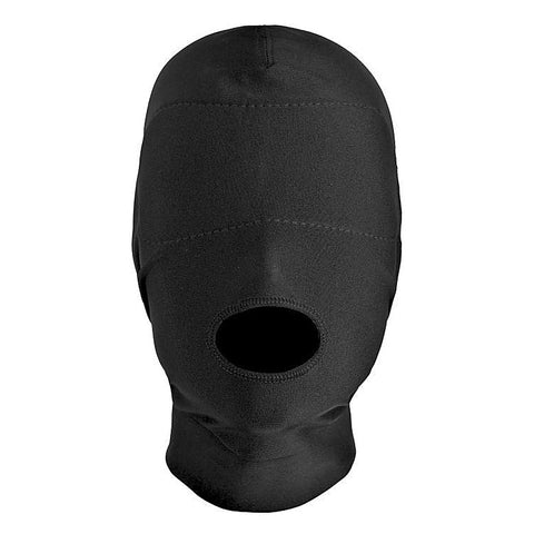 Open Mouth Hood With Padded Blindfold by XR Brands