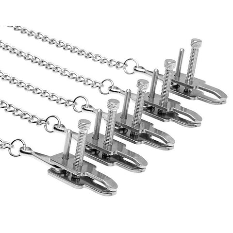 Game of Chains Extreme Clamp Bondage System by XR Brands
