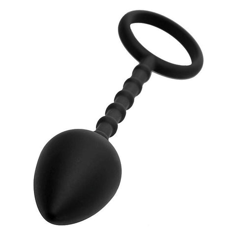 Imbed L Silicone Anal Plug and Cock Ring by XR Brands