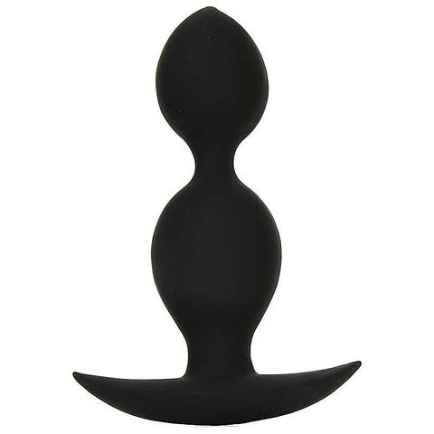 Orbs Steel Weighted Duotone Anal Plug by XR Brands