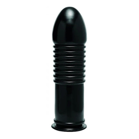 Enormass Ribbed Plug With Suction Base by XR Brands