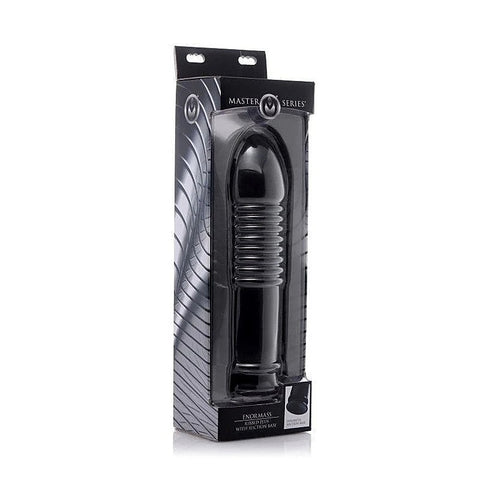 Enormass Ribbed Plug With Suction Base by XR Brands
