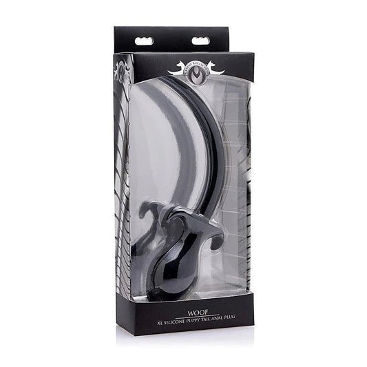 Woof XL Silicone Puppy Tail Butt Plug by XR Brands