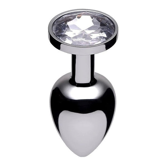 Lucent Jewel Accented Anal Plug by XR Brands
