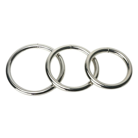 Trine Steel C-Ring by XR Brands