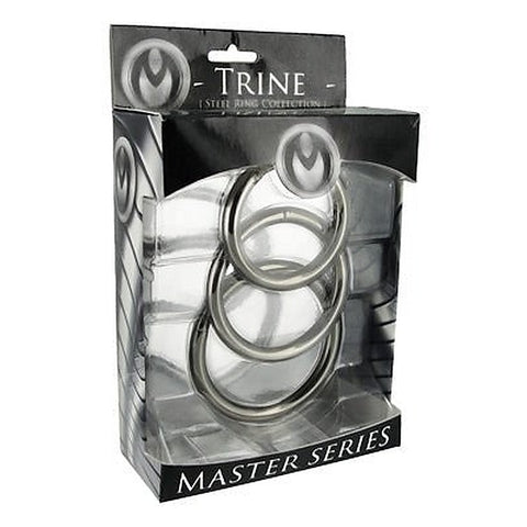 Trine Steel C-Ring by XR Brands