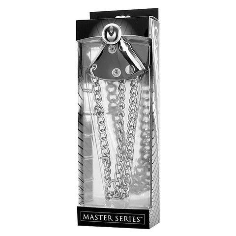 Leather Parachute Ball Stretcher Steel by XR Brands