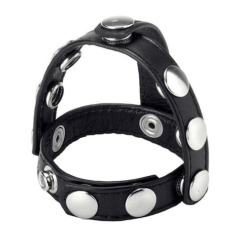 Strict Snap-On Cock And Ball Harness by XR Brands