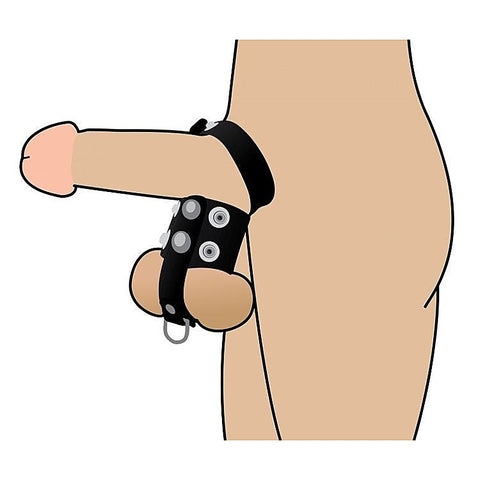 Strict Cock Strap And Ball Stretcher by XR Brands