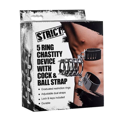 Strict Gates of Hell Chastity Device by XR Brands