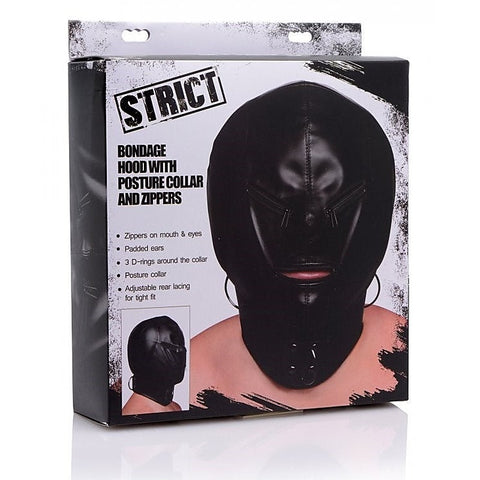 Strict Hood Mask Zipper by XR Brands