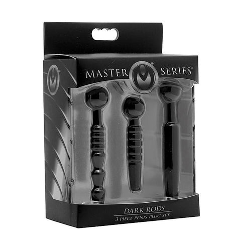 Flexible Silicone Penis Plug Trio by XR Brands