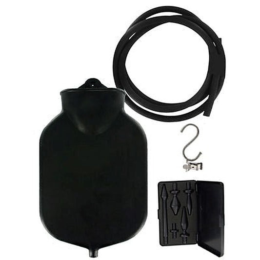 Deluge Deluxe Black Enema Set by XR Brands