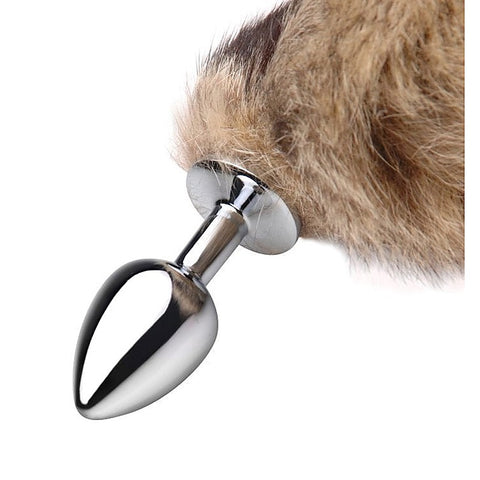 Untamed XL Faux Fox Tail Anal Plug by XR Brands