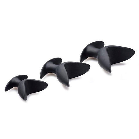 Ass Anchors 3 Piece Silicone Anal Anchor Set by XR Brands