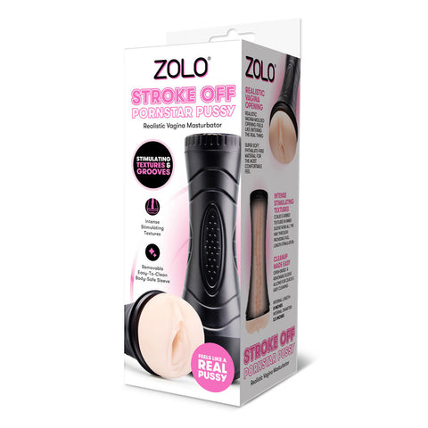 Zolo STROKE OFF Pornstar Pussy by Xgen Products
