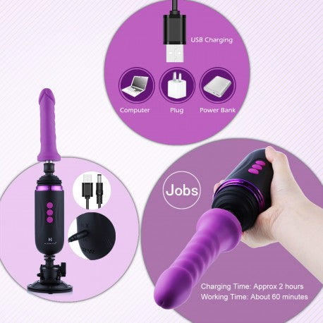 Capsule Rechargeable Portable Sex Machine by Hismith