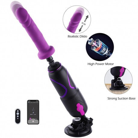 Pro Traveler 2.0 App Control Portable Sex Machine by Hismith