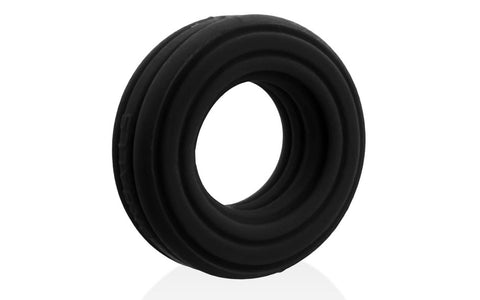 Roto Grooved Gripper Ribbed Cock Ring by Hunkyjunk