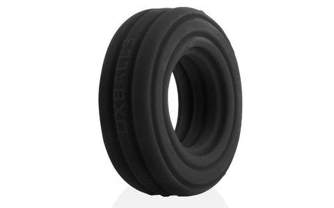 Roto Grooved Gripper Ribbed Cock Ring by Hunkyjunk