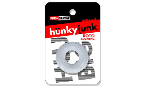 Roto Grooved Gripper Ribbed Cock Ring by Hunkyjunk