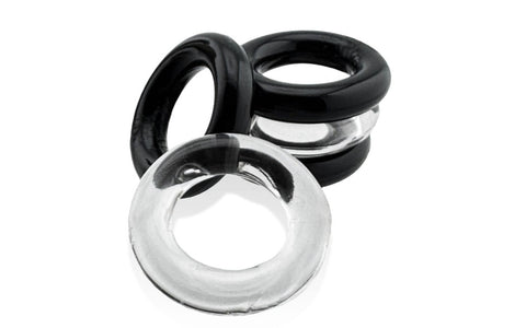 Jacker Stack 5 Piece Strong Cock Ring Set by Hunkyjunk