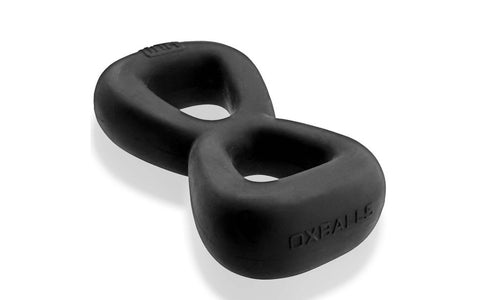 Boomerang Double Cockring Ball Stretcher by Hunkyjunk