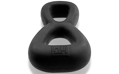 Boomerang Double Cockring Ball Stretcher by Hunkyjunk