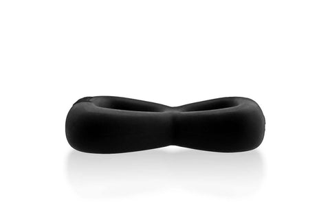 Boomerang Double Cockring Ball Stretcher by Hunkyjunk