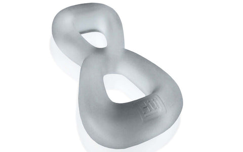 Boomerang Double Cockring Ball Stretcher by Hunkyjunk