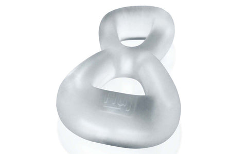 Boomerang Double Cockring Ball Stretcher by Hunkyjunk