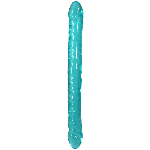18 Inch Crystal Jellies Flexible Double Dong by Doc Johnson