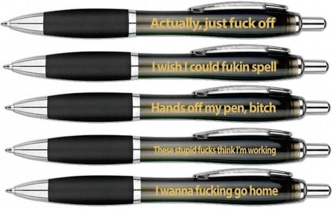 Outrageous Novelty Office Pens by Hott Products
