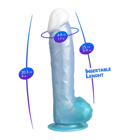 Slixed Angel 8 Inch Model 1 Fantasy Silicone Dildo
