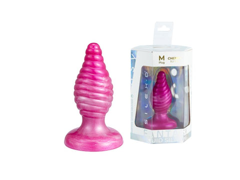 Slixed Cherry Fantasy Liquid Silicone Butt Plug