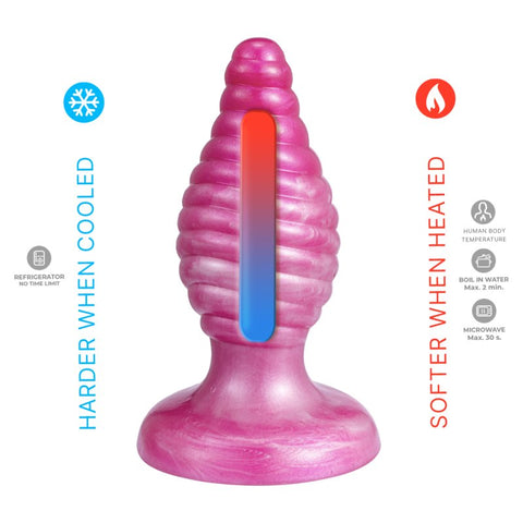 Slixed Cherry Fantasy Liquid Silicone Butt Plug