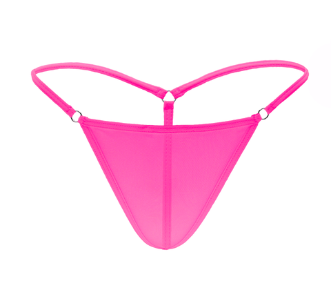 Mesh Micro Sexy G String Panty by Love In Leather