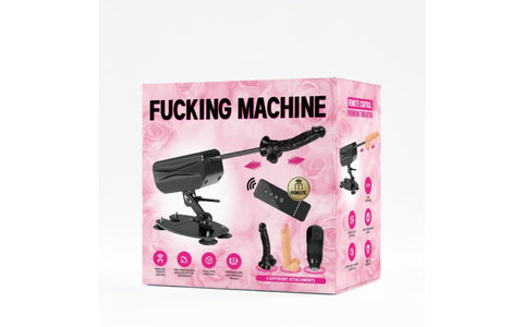 Deluxe Sex Machine with Remote and Accessories by MixJoy