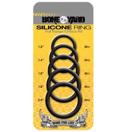 Boneyard Silicone Ring 5 pcs Kit