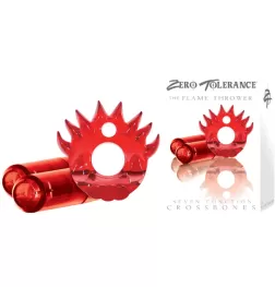Crossbones Flame Thrower Double Bullet in Red