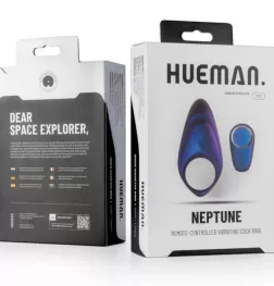 Hueman Neptune Remote Controlled Vibrating Cock Ring