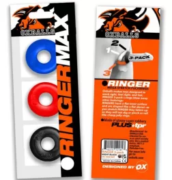 Oxballs Ringer Max 3 Pc Mens Cockring Set